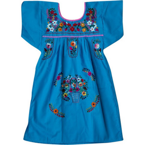 Merida Tunic Dress, Turq